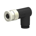 TE Connectivity Circular Connector, 3 Contacts, Cable Mount, M8 Size, Plug, Female, IP67, 60V, 3A, Right T4012008031-000