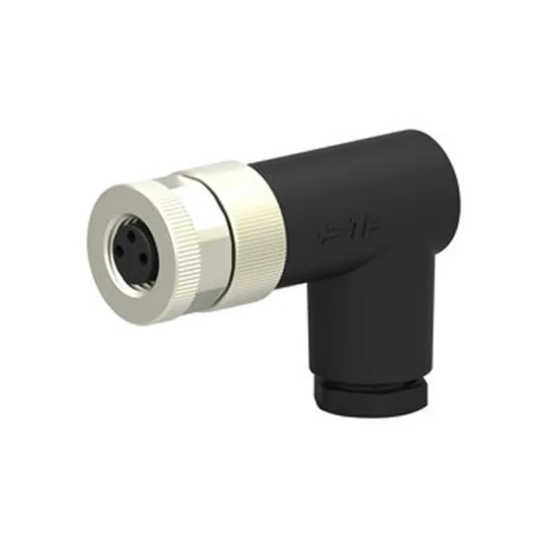 TE Connectivity Circular Connector, 3 Contacts, Cable Mount, M8 Size, Plug, Female, IP67, 60V, 3A, Right T4012008031-000