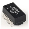 Bourns LAN Ethernet Transformer Surface Mount 12.8 mm Length 9.5 mm Width, 5 Outputs, 1.5 kV Isolation, -40 °C SM13072APEL