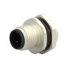 TE Connectivity Circular Connector 3 Contacts Front Mount M12 Plug Male IP67 Nylon Housing T4142012031-000