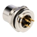 TE Connectivity Circular Connector, 3 Contacts, Rear Mount, M12 Size, Plug Female, IP67, 250V, 4A, T4141012031-000
