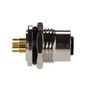 TE Connectivity Circular Connector, 5 Contacts, Rear Mount, M12 Plug Female, IP67 Rated, Nylon Housing T4141412051-000