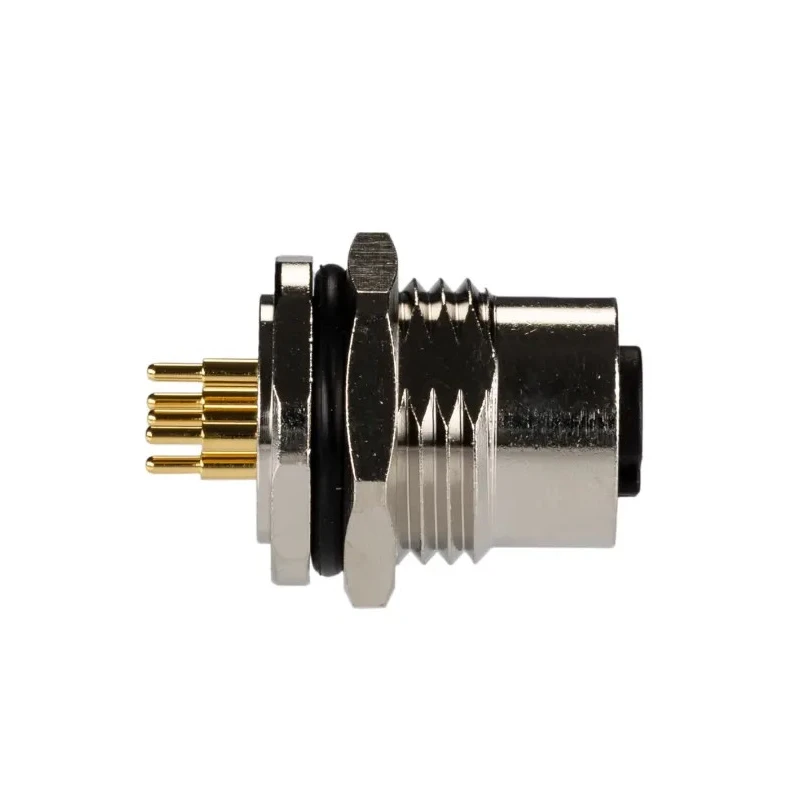 TE Connectivity Circular Connector, 5 Contacts, Rear Mount, M12 Plug Female, IP67 Rated, Nylon Housing T4141412051-000