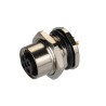 TE Connectivity Circular Connector, 4 Contacts, Rear Mount, M12 Size, Plug Female, IP67 Rated, 250V, 4A T4131012041-000
