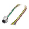 Phoenix Contact Sensor Actuator Cable Male 8 Way M12 to 8 Way Unterminated, 500 mm, 300V, IP67, Series Cable-D 1523492