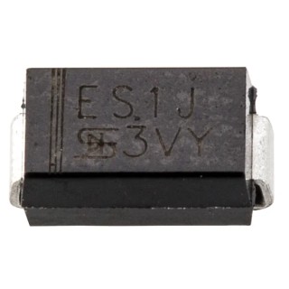 Taiwan Semiconductor 600 V 1 A Surface Mount Switching Diode DO-214AC ES1J R2