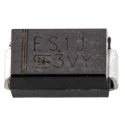 Taiwan Semiconductor 600 V 1 A Surface Mount Switching Rectifier Diode DO-214AC ES1J R2