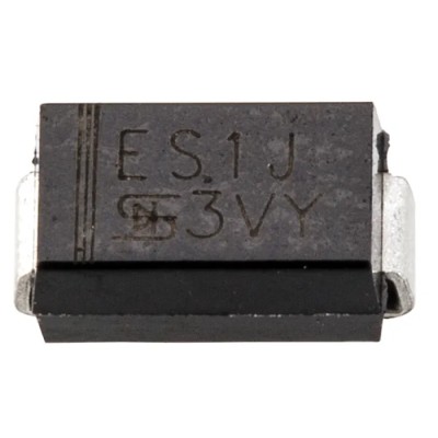 Taiwan Semiconductor 600 V 1 A Surface Mount Switching Rectifier Diode DO-214AC ES1J R2