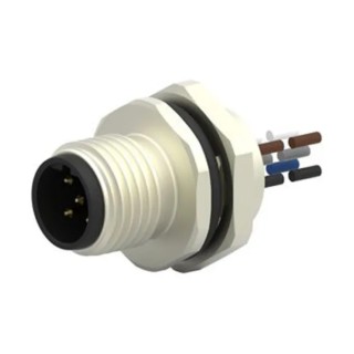 TE Connectivity Male 5 Way Straight to Female 5 Way Unterminated Sensor Actuator Cable 200 mm T4171210405-001