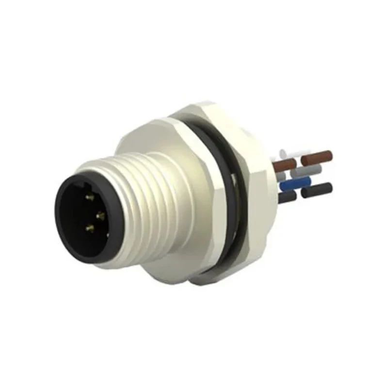 TE Connectivity Male 5 Way Straight to Female 5 Way Unterminated Sensor Actuator Cable 200 mm T4171210405-001