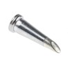 Weller Soldering Iron Tip 2.4 mm Bevel, 17 mm Length Compatible with LR21/TCPS Last Generation, WSFP, WSP80 T0054444499
