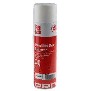 RS PRO Invertible Air Duster, 250 ml Aerosol, Difluoroethane, Flammable, Model 134-5565