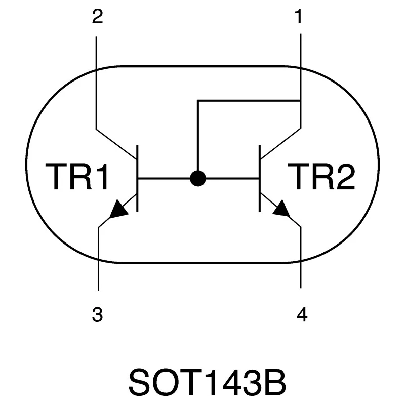 Nexperia Small Signal NPN Transistor BCV61A,215 100 mA 30 V 4-Pin SOT-143B BCV61A,215