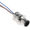 Phoenix Contact Heavy Duty Power Connector, 4-Contact, 250V, 4A, Male, Straight, Model 1523463
