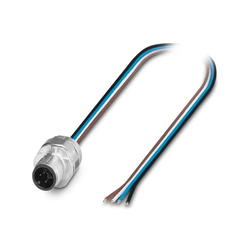 Phoenix Contact Heavy Duty Power Connector, 4-Contact, 250V, 4A, Male, Straight, Model 1523463