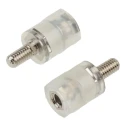 RS PRO M3 Nylon Hexagonal Threaded Standoff 9 mm Body Length 6 mm Stud Length 653-9504