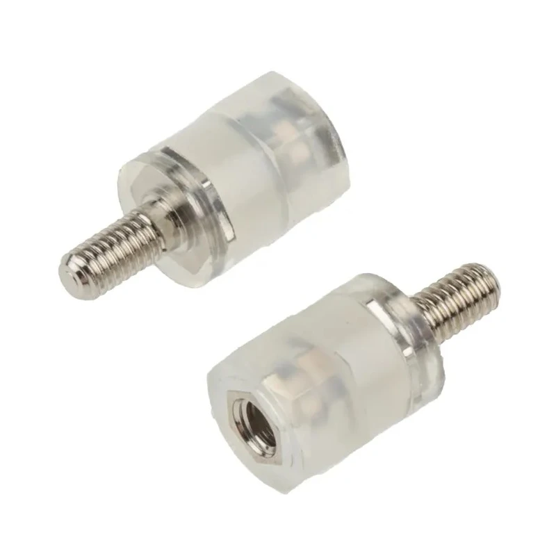 RS PRO M3 Nylon Hexagonal Threaded Standoff 9 mm Body Length 6 mm Stud Length 653-9504