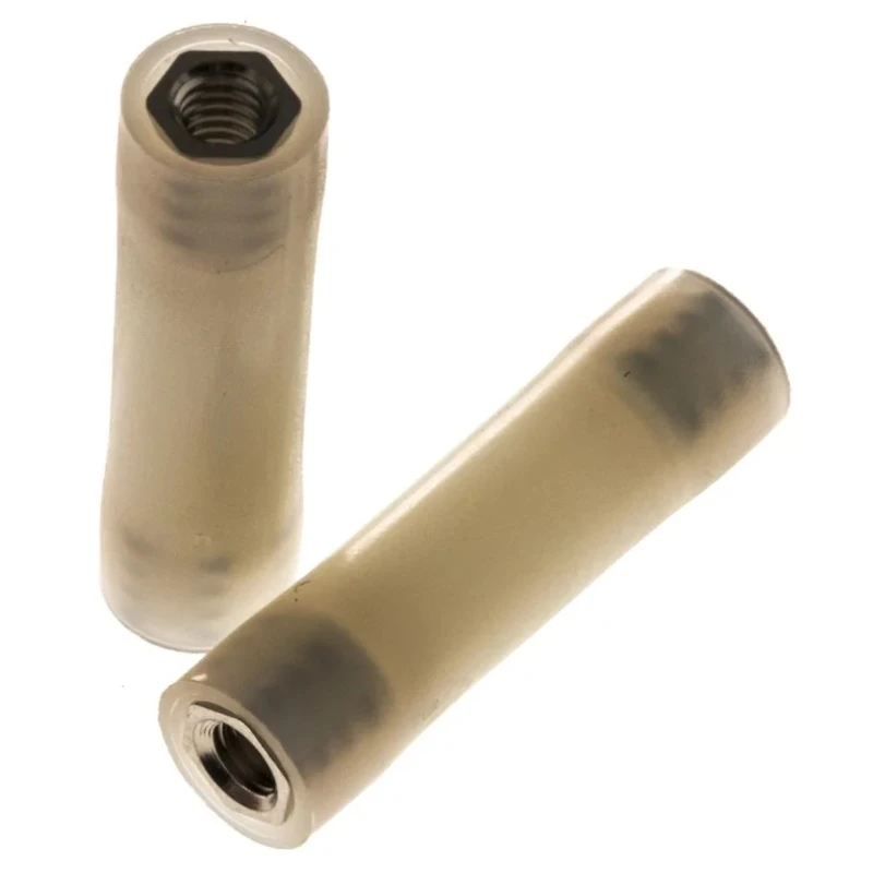 RS PRO Standoff Female/Female M4 Thread, 30 mm Length, Polyamide 66 Body, Round Shape 653-9431