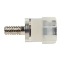 RS PRO M3 Nylon Hexagonal Threaded Standoff 9 mm Body Length 6 mm Stud Length 653-9504