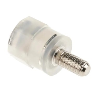 RS PRO Nylon Hexagonal M3 Threaded Standoff, 8 mm Body Length, 6 mm Stud Length, Male/Female, Plain Finish 653-9510