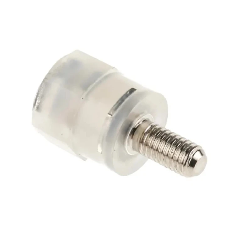 RS PRO Nylon Hexagonal M3 Threaded Standoff, 8 mm Body Length, 6 mm Stud Length, Male/Female, Plain Finish 653-9510