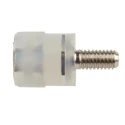 RS PRO Nylon Hexagonal M3 Threaded Standoff, 8 mm Body Length, 6 mm Stud Length, Male/Female, Plain Finish 653-9510