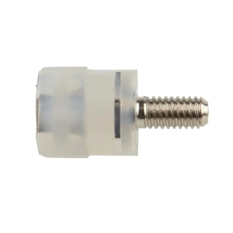 RS PRO Nylon Hexagonal M3 Threaded Standoff, 8 mm Body Length, 6 mm Stud Length, Male/Female, Plain Finish 653-9510