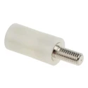 RS PRO M6 Insulated Threaded Standoff, 25 mm Body Length, 12.7 mm Stud Length, Polyamide 66 653-9497