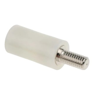 RS PRO M6 Insulated Threaded Standoff, 25 mm Body Length, 12.7 mm Stud Length, Polyamide 66 653-9497
