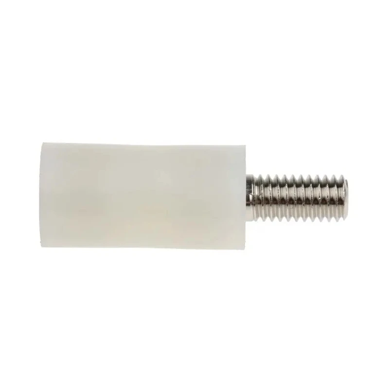 RS PRO M6 Insulated Threaded Standoff, 25 mm Body Length, 12.7 mm Stud Length, Polyamide 66 653-9497