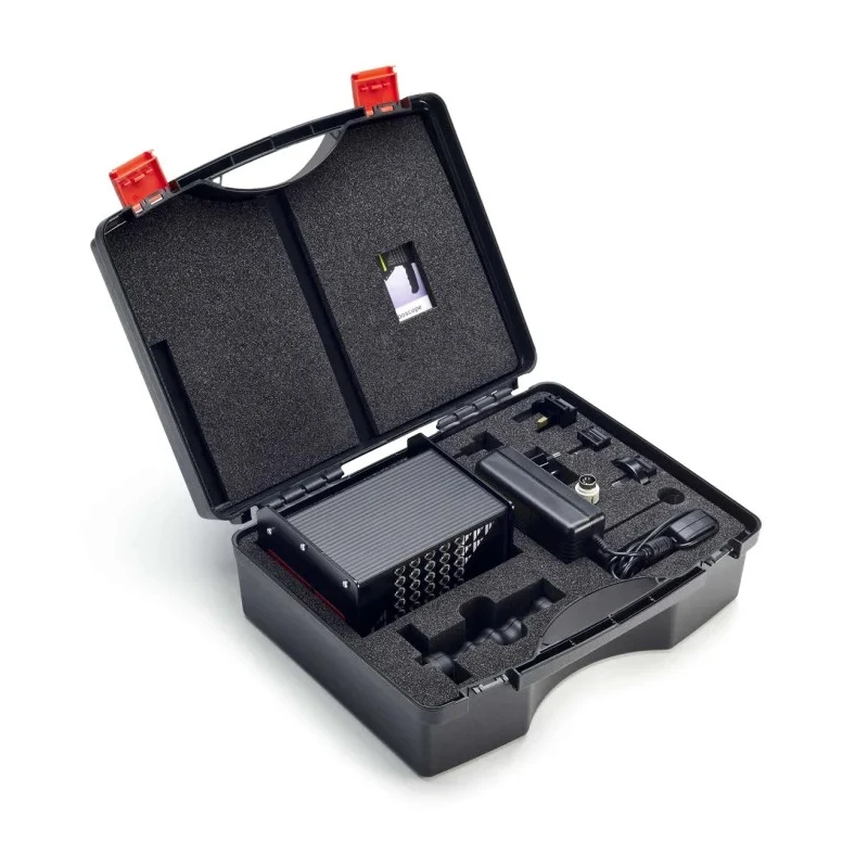 RS Pro LED Stroboscope ±0.02% Accuracy, White Flash Colour, 150mm x 130mm x 112mm, Lithium Battery Powered 134-6742