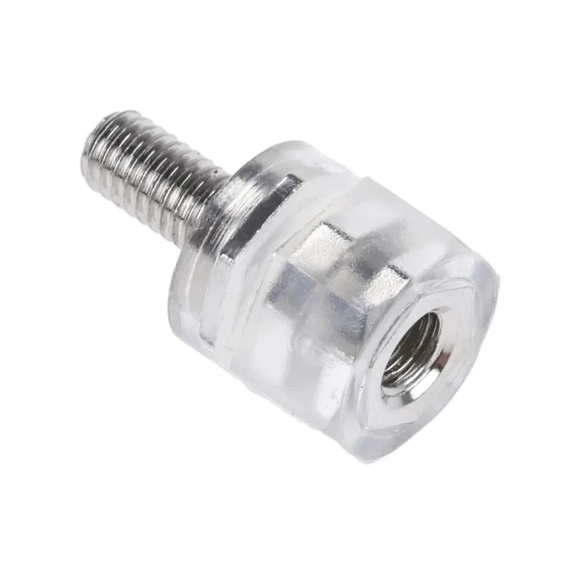 RS PRO Nylon Hexagonal M3 Threaded Insulated Standoff, 7 mm Body Length, 6 mm Stud Length, Male/Female, Plain Finish 653-9548
