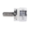 RS PRO Nylon Hexagonal M3 Threaded Insulated Standoff, 7 mm Body Length, 6 mm Stud Length, Male/Female, Plain Finish 653-9548