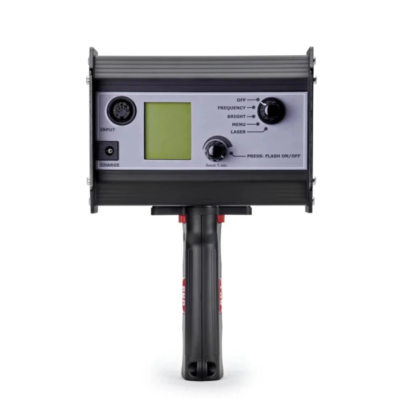 RS PRO LED Stroboscope ±0.02 % Accuracy White Flash SuperCube Portable with Auto-Sync Laser 150mm x 130mm x 112mm 134-6743