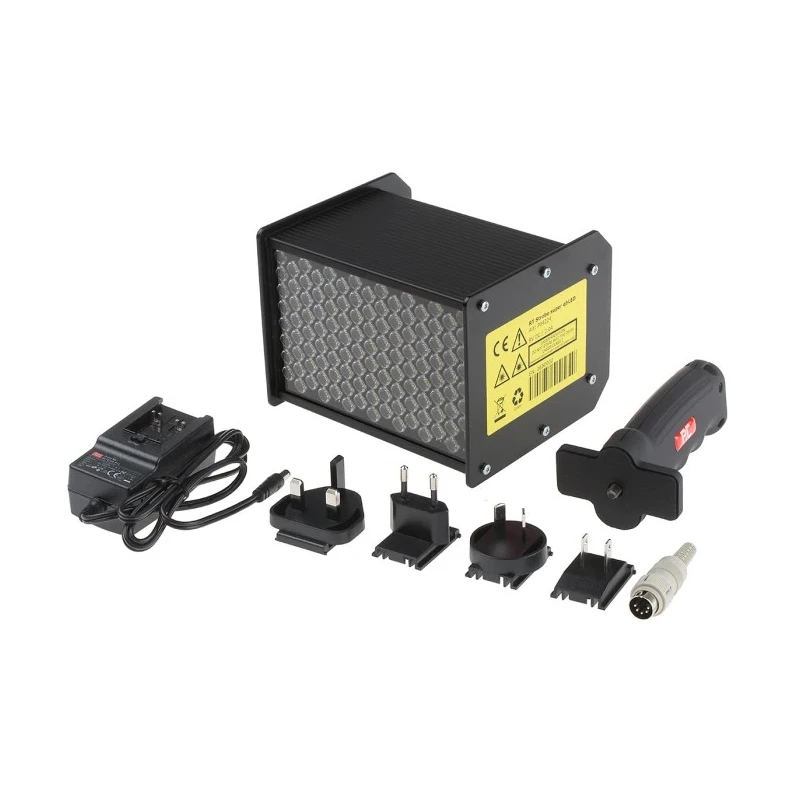 RS PRO LED Stroboscope ±0.02 % Accuracy White Flash SuperCube Portable with Auto-Sync Laser 150mm x 130mm x 112mm 134-6743