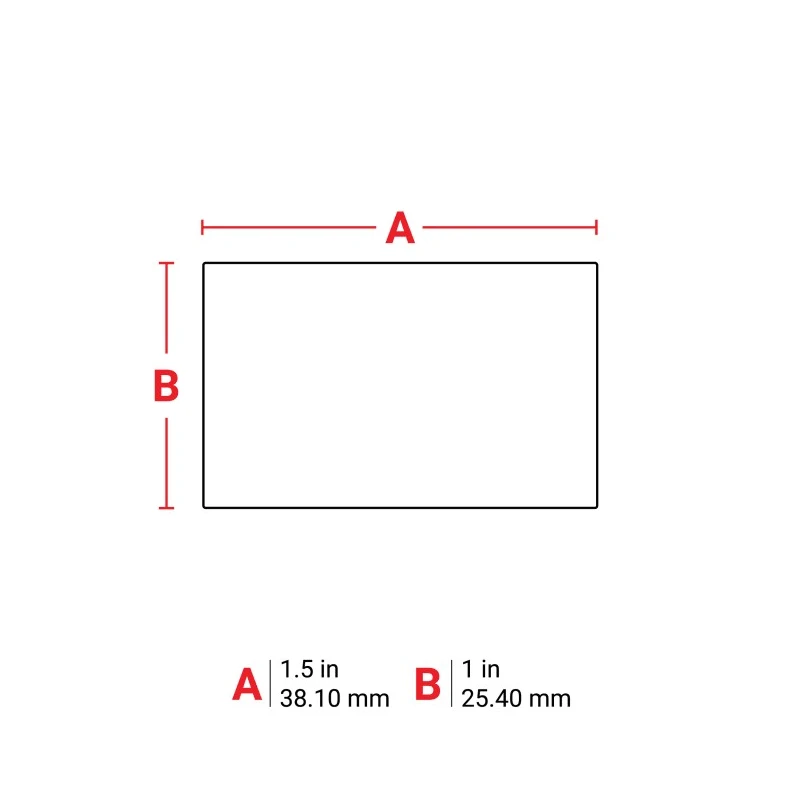 Brady White Polyester Label Roll 38.1 mm Width 250 Labels Per Pack PTL-31-423