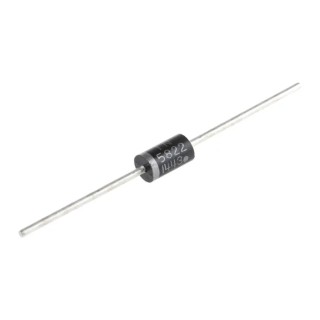 onsemi Schottky Diode 40 V 3 A 2-Pin Through Hole DO-201AD Package 1N5822RLG