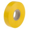 RS PRO Yellow Polyvinyl Chloride Electrical Tape 19mm x 33m 0.13mm Thickness Rubber Resin Adhesive 134-7326