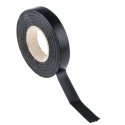 RS PRO Black Polyvinyl Chloride Electrical Tape 12mm x 20m 0.13mm Thickness 70°C Max Operating Temperature 134-7321