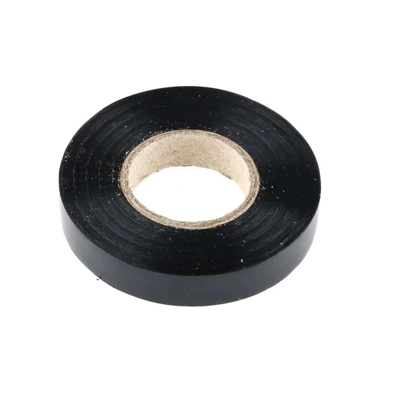 RS PRO Black Polyvinyl Chloride Electrical Tape 12mm x 20m 0.13mm Thickness 70°C Max Operating Temperature 134-7321