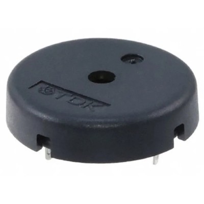 TDK Piezo Buzzer Component 3 V AC Min 30 V AC Max 75 dB Sound Level 7.5 mm Height PS1740P02E