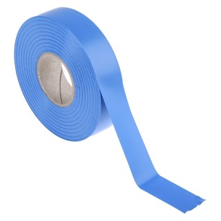 RS PRO Blue Polyvinyl Chloride Electrical Tape 19mm x 33m Breakdown Voltage 8000V 134-7324