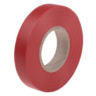 RS PRO Red Polyvinyl Chloride Electrical Tape 12mm x 20m 8000V Breakdown Voltage 0.13mm Thickness 134-7327