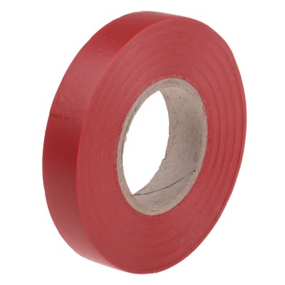 RS PRO Red Polyvinyl Chloride Electrical Tape 12mm x 20m 8000V Breakdown Voltage 0.13mm Thickness 134-7327