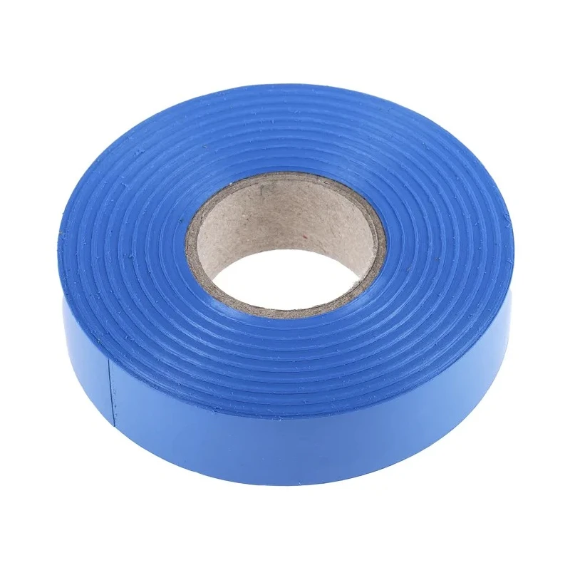 RS PRO Blue Polyvinyl Chloride Electrical Tape 19mm x 33m Breakdown Voltage 8000V 134-7324