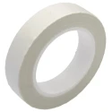 RS PRO White Glass Cloth Electrical Tape 25mm x 33m Silicone Adhesive 180°C AT4003