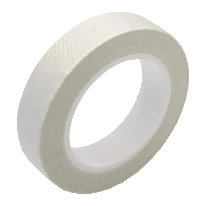 RS PRO White Glass Cloth Electrical Tape 25mm x 33m Silicone Adhesive 180°C AT4003
