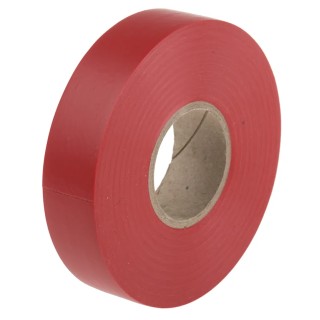 RS PRO Red Polyvinyl Chloride Electrical Tape 19mm x 33m Model 134-7323