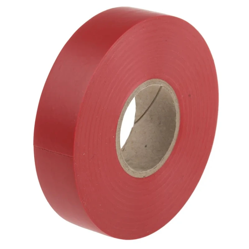 RS PRO Red Polyvinyl Chloride Electrical Tape 19mm x 33m Model 134-7323