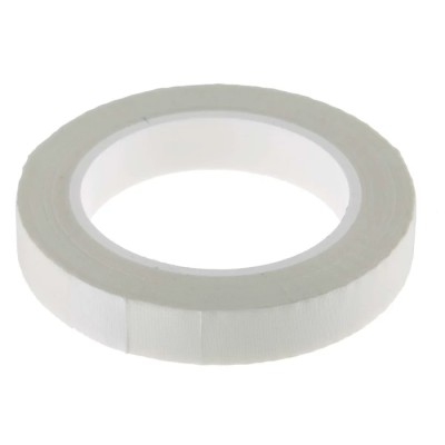 RS PRO White Glass Cloth Electrical Tape 19mm x 33m Silicone Adhesive High Tensile Strength 2500V 180°C 134-7341